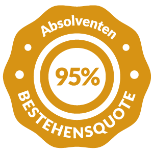 Hochsitz Akademie Trustbadge Erfolgsquote golden